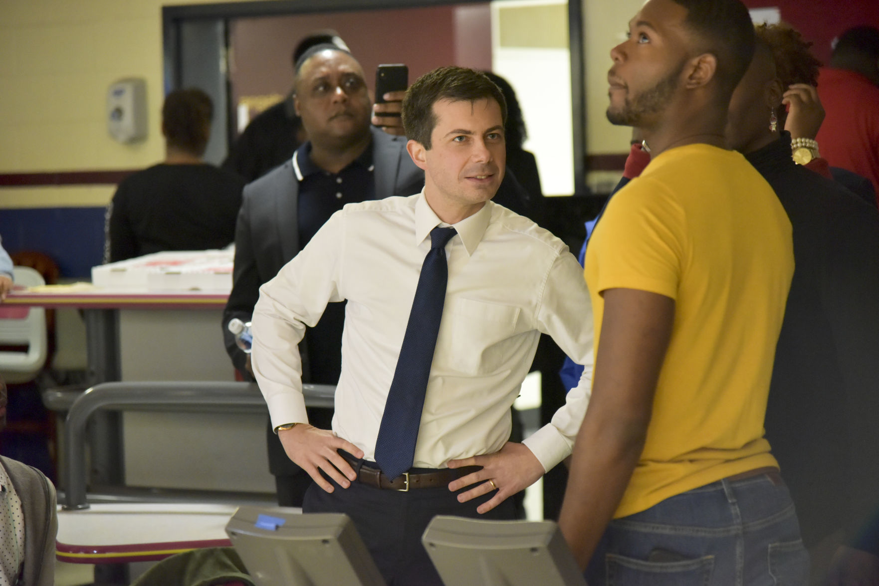 Mayor Pete tours S.C. State